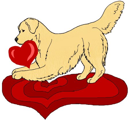 Golden with Heart