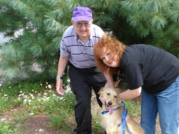 Patti Jo MCConnell with Sophie